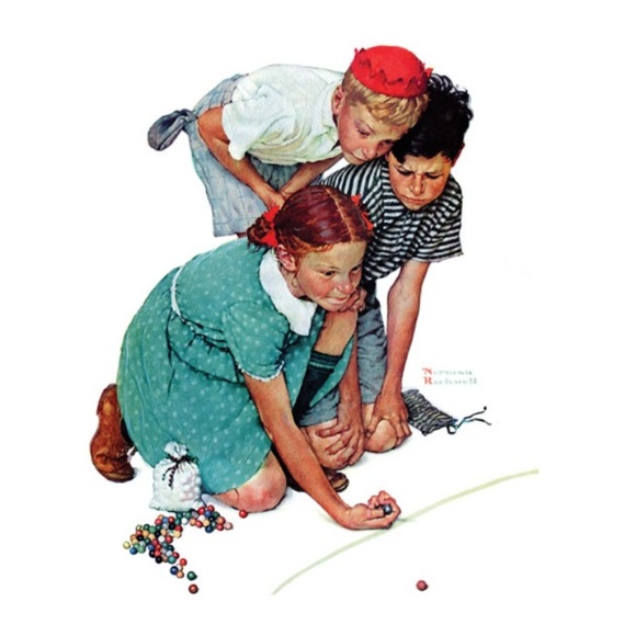 Islandia International Collectible Plate Depicting “The Marble Players” - Picture 6 of 9